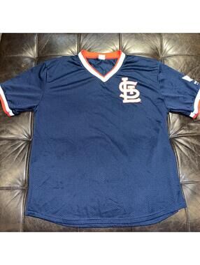 Whitey Herzog The White Rat St. Louis Cardinals MLB Baseball Jersey Size XL